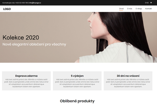 Eshop oblečení